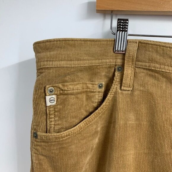 Adriano Goldschmied Men's Everett Slim Straight Cotton Corduroy Size 38x25 - Picture 3 of 14